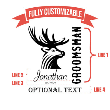 Custom 30 oz Personalized Tumbler Unique Groomsmen Gifts for Memorable Weddings